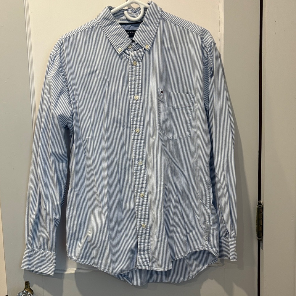 Tommy Hilfiger Striped Button Down Shirt